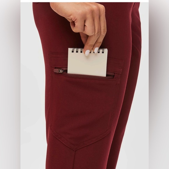 Figs burgundy high waist Zamora Jogger
Pants PO# 2443 - Picture 4 of 12